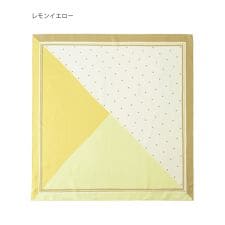 マッキントッシュ フィロソフィー(MACKINTOSH PHILOSOPHY)の【日本製】シルクスカーフ 68×68cm ツイル ドット 水玉 カラーブロック ロゴ UV