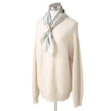 マッキントッシュ フィロソフィー(MACKINTOSH PHILOSOPHY)の【日本製】シルクスカーフ 68×68cm ツイル チェック ロゴ UV