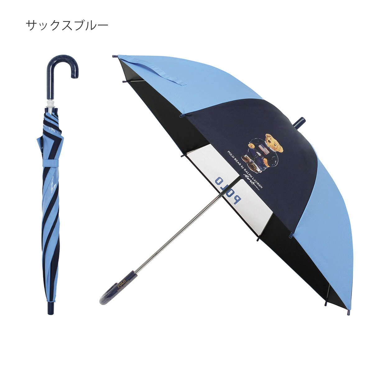 ★送料安★新品 ラルフローレン 傘 雨傘 長傘 男性 紳士 ポニー ジャンプ傘 A ラルフローレン 傘 メンズの通販