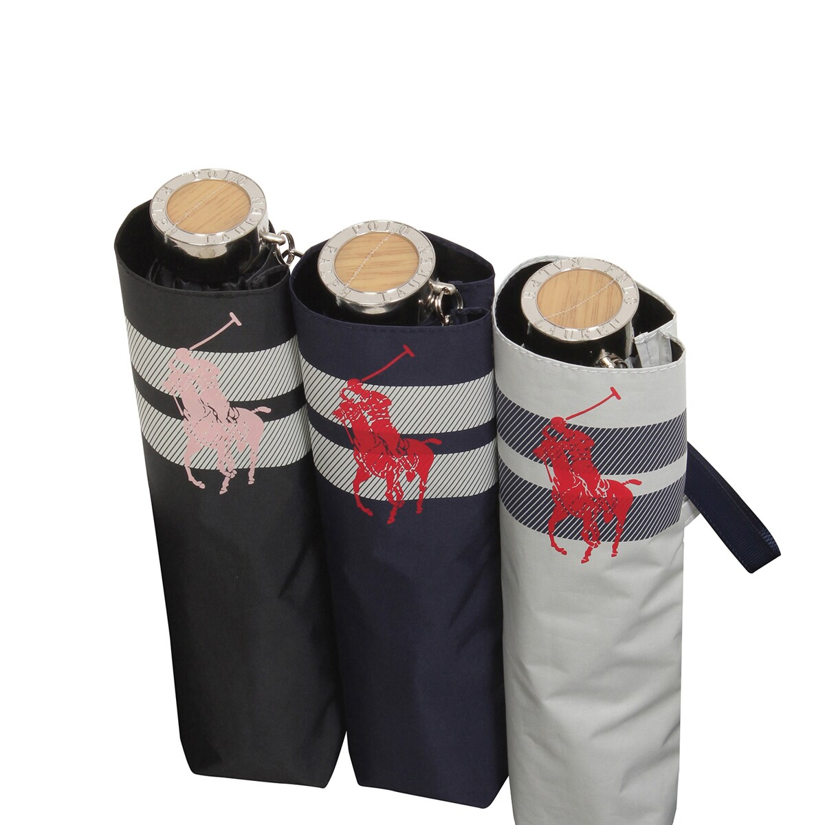 ★新品★ポロラルフローレン　晴雨兼用　高級日傘　楽折　１級遮光　フワクール　軽量 POLO RALPH LAUREN 晴雨兼用日傘 折りたたみ傘 ベア 遮光 遮熱