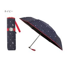WEB限定】晴雨兼用折りたたみ日傘 コンパクト ポロベア 無地 1級遮光  