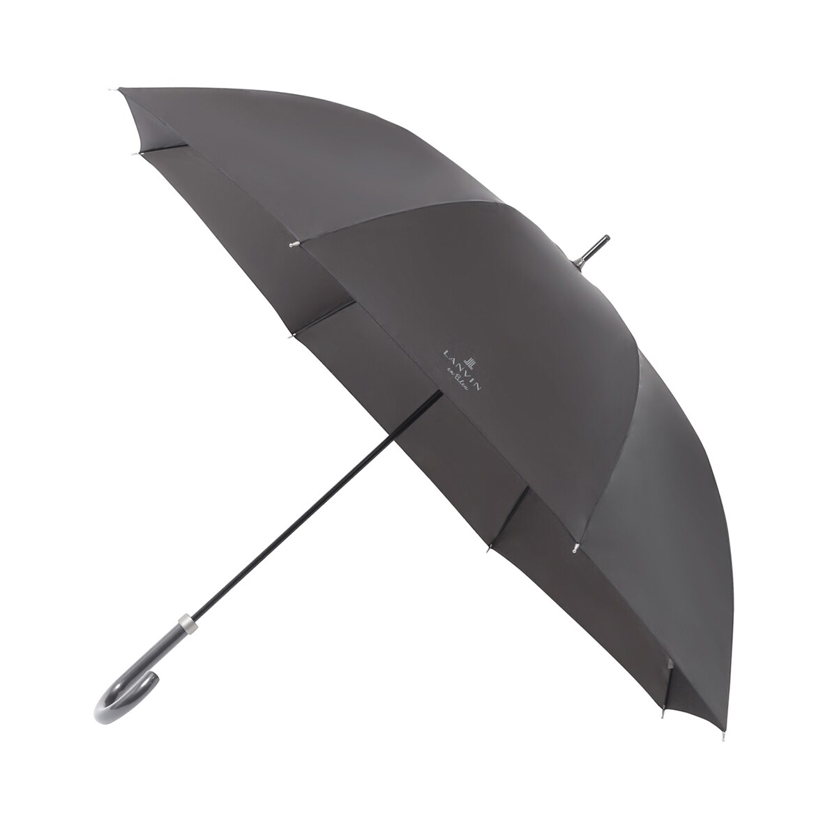 【メリー】最終価格　ランバンLANVIN 素敵♪ 洗練ドット水玉　長傘雨傘 メリー様専用】最終価格 ランバンLANVIN 素敵♪ 洗練ドット水玉