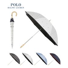 ポロ ラルフ ローレン(POLO RALPH LAUREN)の【WEB限定】晴雨兼用日傘 長傘 フワクール ポロポニー ドット 遮光 遮熱 UV 軽量