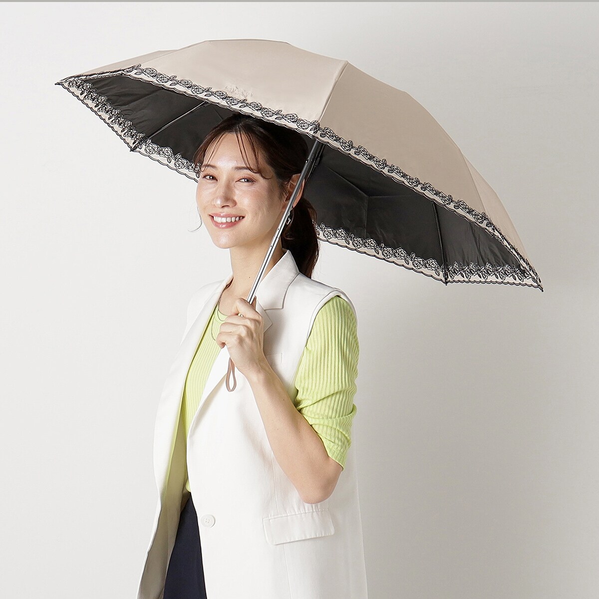 F661 新品未使用 タグ付き M 38 ランバンコレクション 薄手 レディース ランバン コレクション】 クロワゼ ショルダーバッグ [60-6120