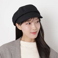 フルラ(FURLA)の【日本製 洗える】6方キャスケット 帽子 ロゴ ワンポイント 無地 UV サイズ調整