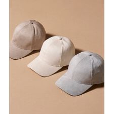 フルラ(FURLA)のスエードキャップ 帽子 ロゴ ワンポイント 無地 UV