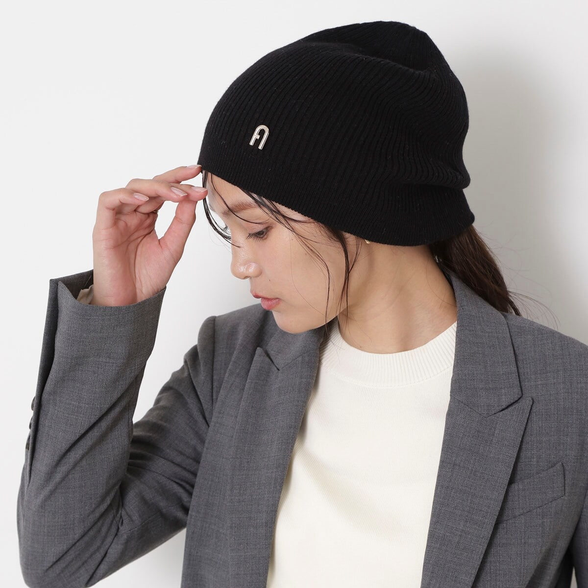 フルラニット帽 フルラ ニット帽 ニット帽子 洗えるカシミヤ フルラ