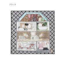 スウォッシュ ロンドン(SWASH LONDON)の【日本製 ギフトパッケージ入り】ハンカチ 52×52cm コットン -DOLLHOUSE-
