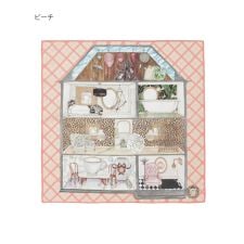 スウォッシュ ロンドン(SWASH LONDON)の【日本製 ギフトパッケージ入り】ハンカチ 52×52cm コットン -DOLLHOUSE-