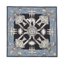 スウォッシュ ロンドン(SWASH LONDON)の【日本製 ギフトパッケージ入り】ハンカチ 52×52cm コットン -TUDOR HOUSE-