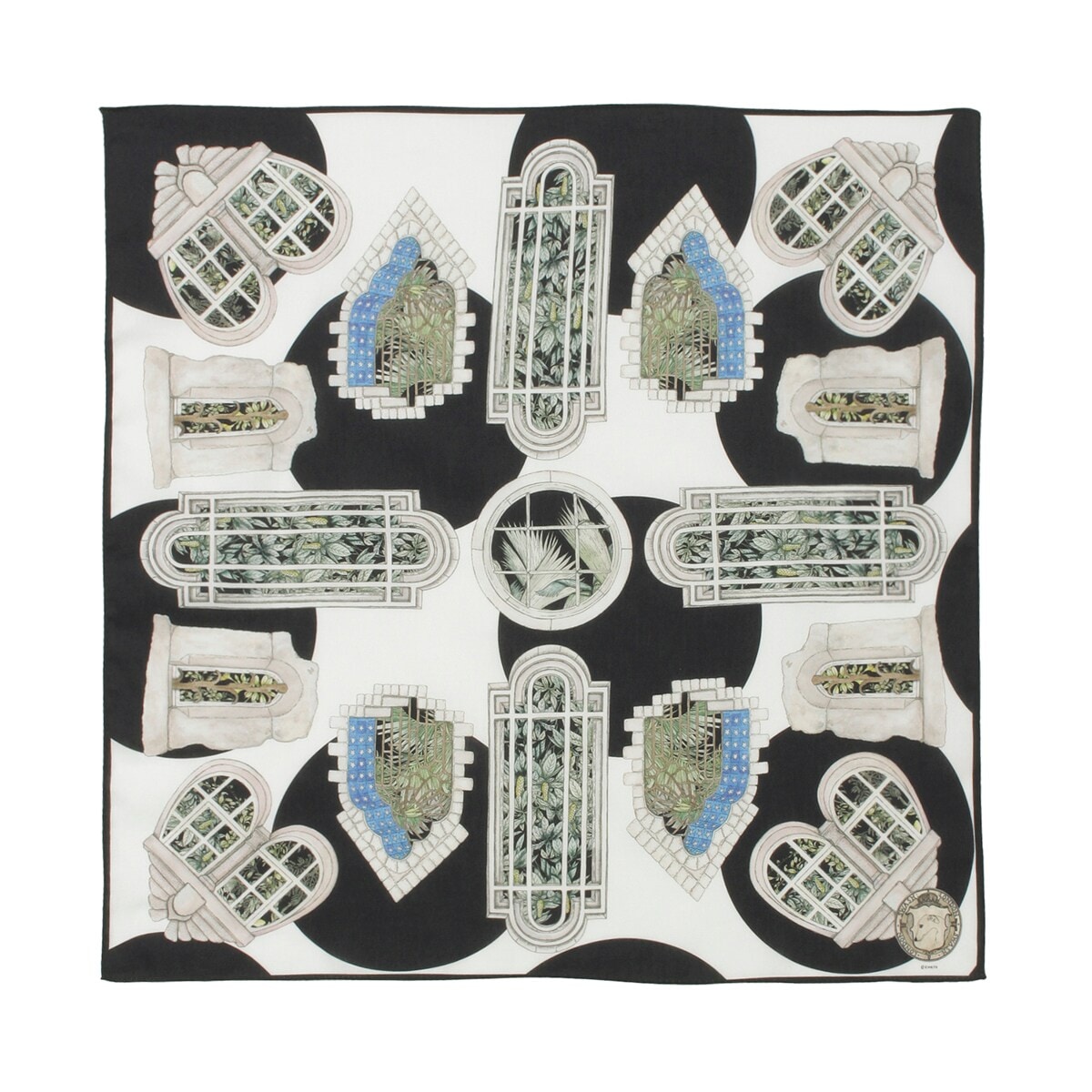 [}C]y{ MtgpbP[WznJ` 52×52cm Rbg -PICTURE WINDOW-/XEHbV hiSWASH LONDONj ubN