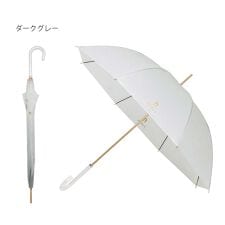 フルラ(FURLA)の雨傘 長傘 ミルキーグラデーション ロゴ