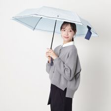 ポロ ラルフ ローレン(POLO RALPH LAUREN)の折りたたみ雨傘 ポロポニー ドット UV