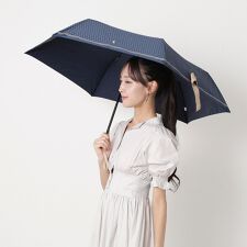 ポロ ラルフ ローレン(POLO RALPH LAUREN)の折りたたみ雨傘 ポロポニー ドット UV