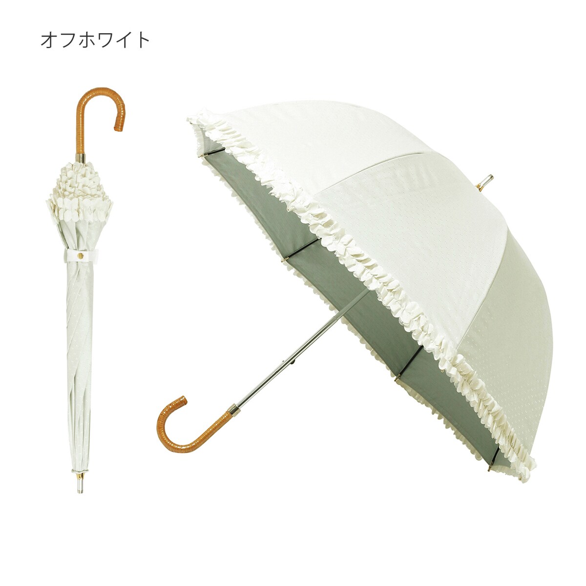 GHERARDINI ゲラルディーニ 晴雨兼用傘（トップフラット折傘