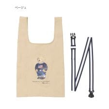 【WEB限定】ベルト付きレインバッグM ポロベア フラッグベア ユニセックス