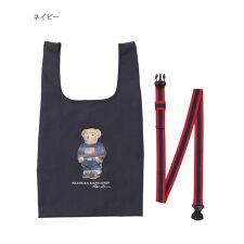 【WEB限定】ベルト付きレインバッグM ポロベア フラッグベア ユニセックス