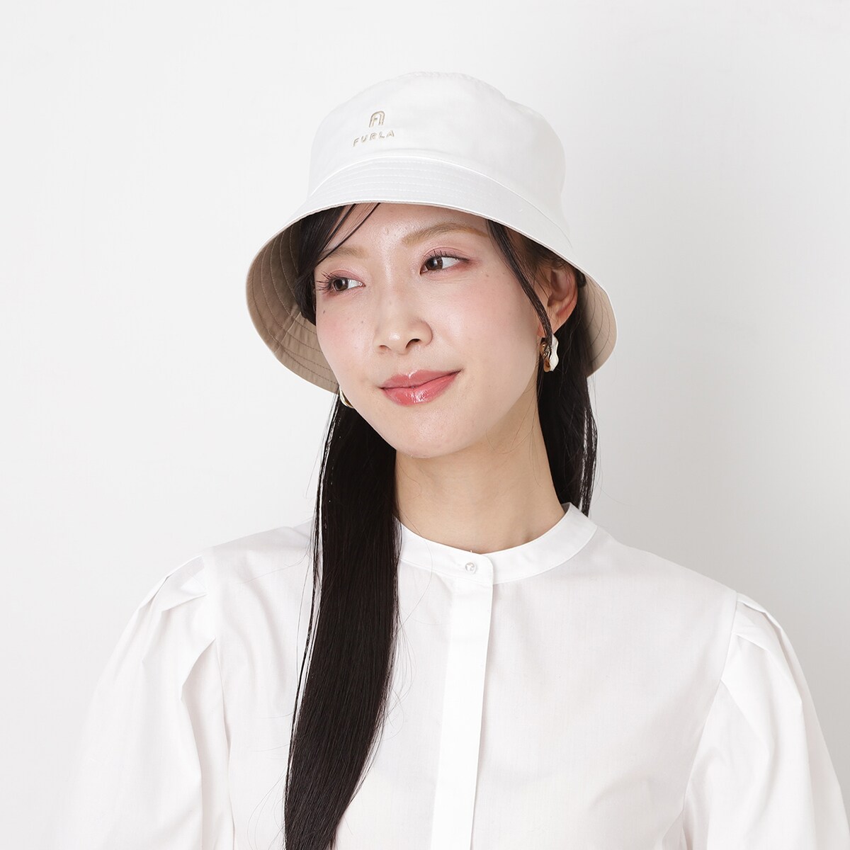 [�}���C]�y�􂦂� ���o�[�V�u���z�o�P�b�g�n�b�g �X�q ���S UV/�t�����iFURLA�j �z���C�g