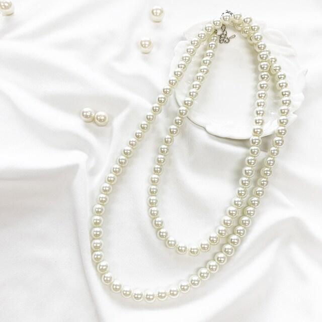 パール　ロングネックレス 8mmパールロングネックレス | ピニーパール(Pinny Pearl) | マルイ