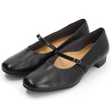 【日本製/本革】ふかふかインソール 「きちんと感」漂う メリージェーンパンプス