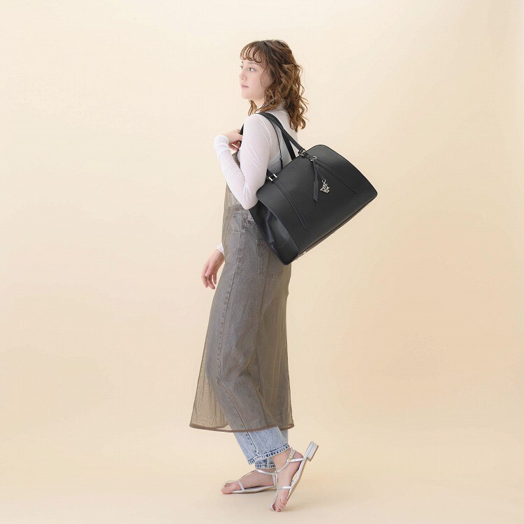 ダブルアンドデイナイト（W&．Day/Night）/トートバック A4収納可能 リリ バーチカルトート W& トートバック A4収納可能 リリ バーチカルトート W& | ダブルアンド