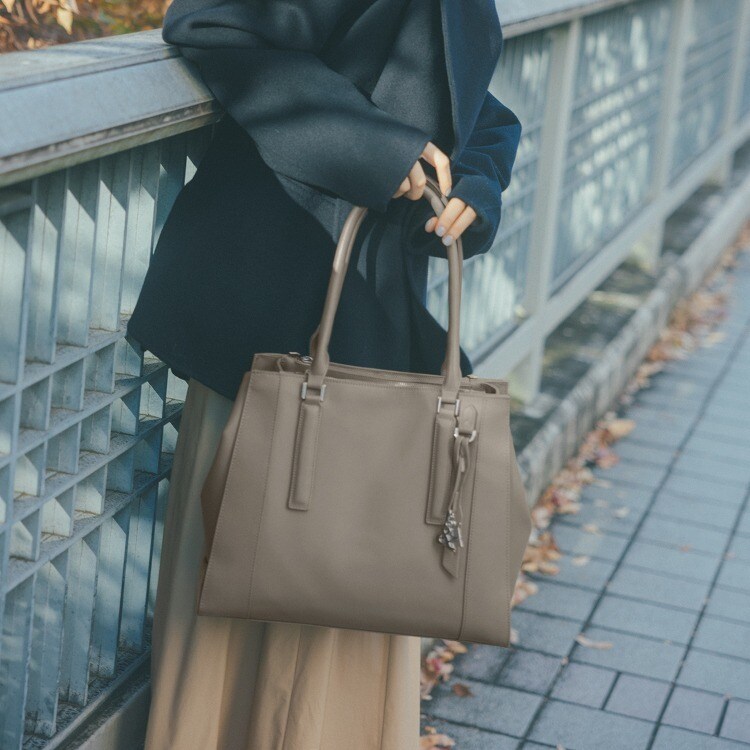 ダブルアンドデイナイト（W&．Day/Night）/トートバック ビジネスバッグ レザー A4収納可能 13．3インチPC収納 W& グルマンキー トートバック ビジネスバッグ レザー A4収納可能 13.3インチPC収納 W&