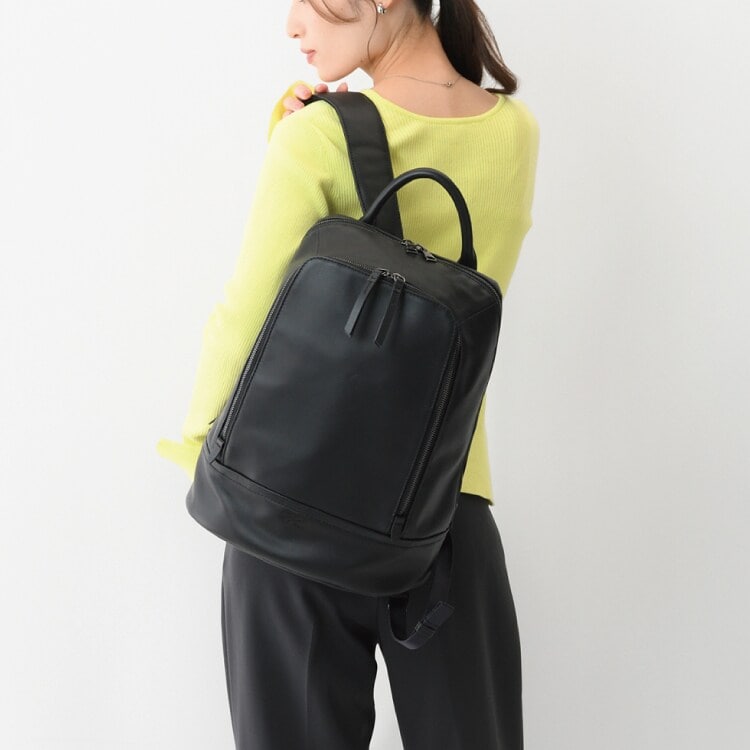 ピアンタII サイドファスナー付きリュック（A4対応） | ゲンテン