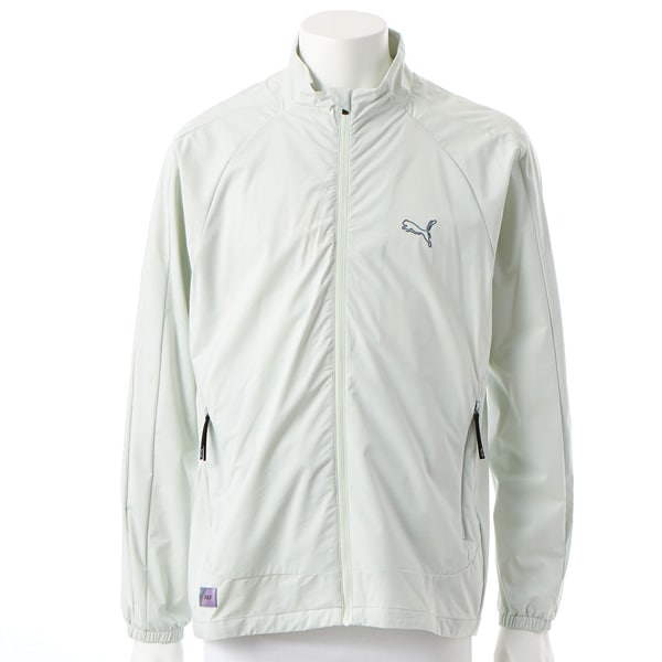 [}C]PUMA GOLF/v[}St/St VhELbg WIND JK/v[}iPUMAj SAGE FROST