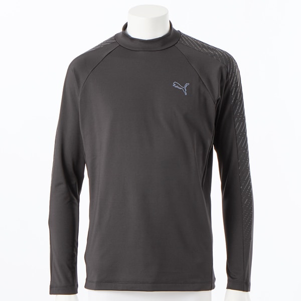 [}C]PUMA GOLF/v[}St/St VhELbg HIGH NECK L/S/v[}iPUMAj PUMA BLACK