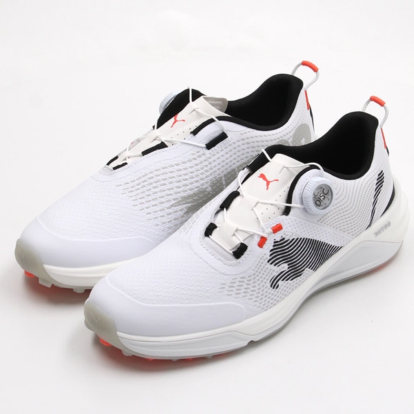 [�}���C]PUMA GOLF/�v�[�} �S���t/�V���h�E�L���b�g �j�g�� 2.0 �f�B�X�N �X�p�C�N���X�V���[�Y/�v�[�}�iPUMA�j 01 PUMA Wh-PUMA Blk