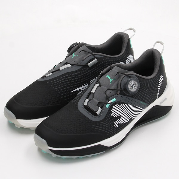 [�}���C]PUMA GOLF/�v�[�} �S���t/�V���h�E�L���b�g �j�g�� 2.0 �f�B�X�N �X�p�C�N���X�V���[�Y/�v�[�}�iPUMA�j 02 PUMA Blk-PUMA Wh