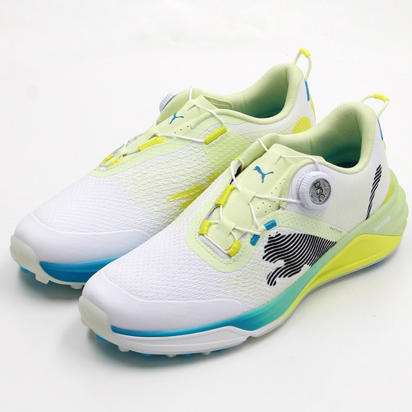 [�}���C]PUMA GOLF/�v�[�} �S���t/�V���h�E�L���b�g �j�g�� 2.0 �f�B�X�N �X�p�C�N���X�V���[�Y/�v�[�}�iPUMA�j 05 PUMA Wh-PUMA Bk