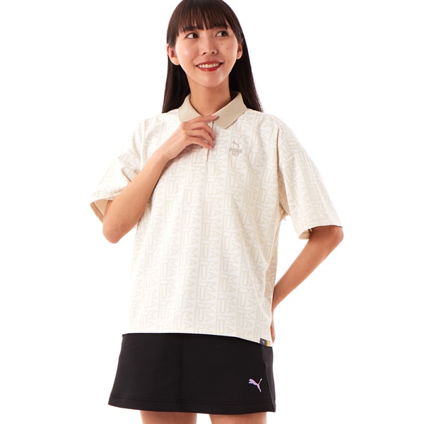 [}C]PUMA GOLF/v[} St/St W FOG WK[hAOP |Vc/v[}iPUMAj 03DESERT DUST