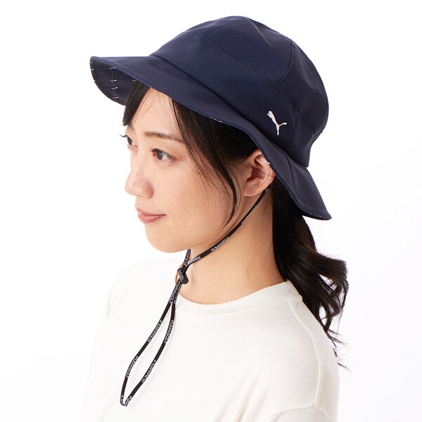 [}C]PUMA GOLF/v[} St/St W CATA[KC AOP HAT/v[}iPUMAj 02DEEP NAVY