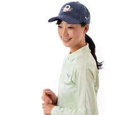 プーマ(PUMA)のプーマゴルフ/PUMA GOLF/ＷコーデュロイフラワーＰキャップ