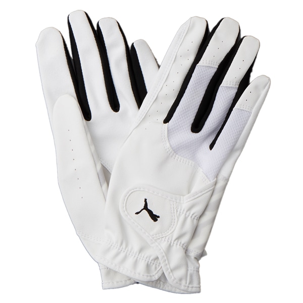 [�}���C]PUMA GOLF/�v�[�} �S���t/�S���t W �p���[ �O���b�v �O���[�u ����p/�v�[�}�iPUMA�j 04 B WHITE-PUMA BLK