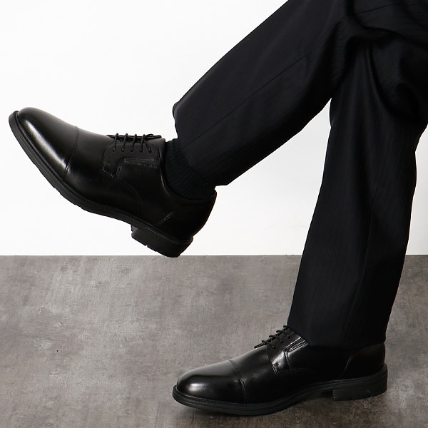 Unpressure】【ストレートチップ】ビジネスシューズ ブラック | コナカ