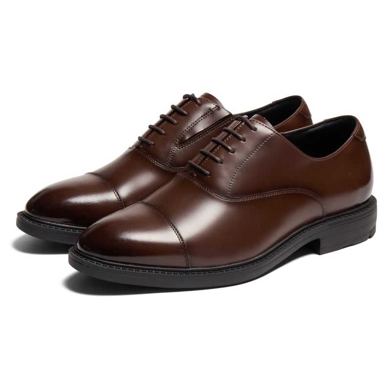 ゆったり幅広 ラウンドトウ×上質感 | ストレートチップ | テクシー