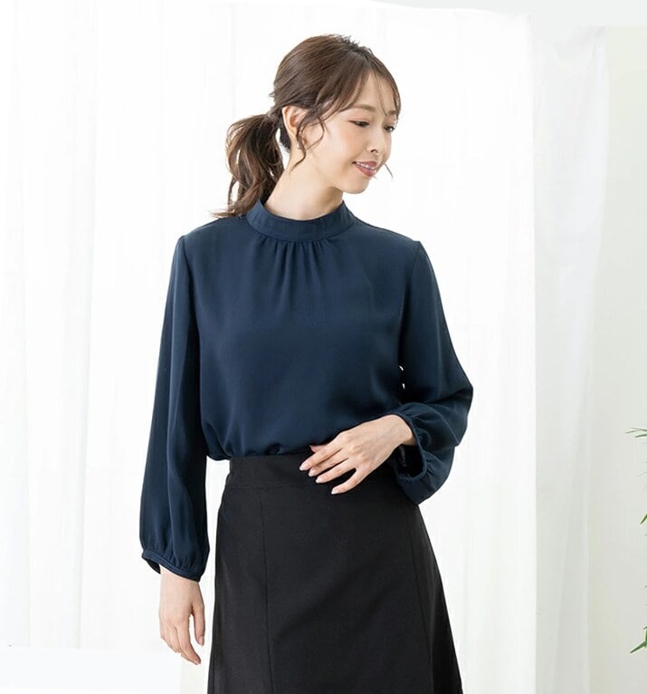 ルイルエブティック RUIRUE BOUTIQUE ボウタイブラウス