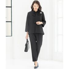 【洗える / UVカット / ストレッチ】 セレモニー セットアップ ストレッチ　S~4L