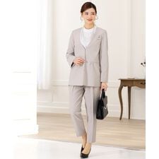 【洗える / UVカット / ストレッチ】 セレモニー セットアップ ストレッチ　S~4L