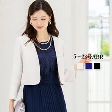 アッドルージュ(Addrouge)の【洗える / シワになりにくい】 セレモニー ジャケット ボレロ 結婚式　7号～23号