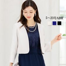 アッドルージュ(Addrouge)の【洗える / シワになりにくい】 セレモニー ジャケット ボレロ 結婚式　7号～23号