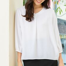 アッドルージュ(Addrouge)の【洗える / シワになりにくい / 抗菌消臭】 ブラウス 長袖 裏起毛　S～4L