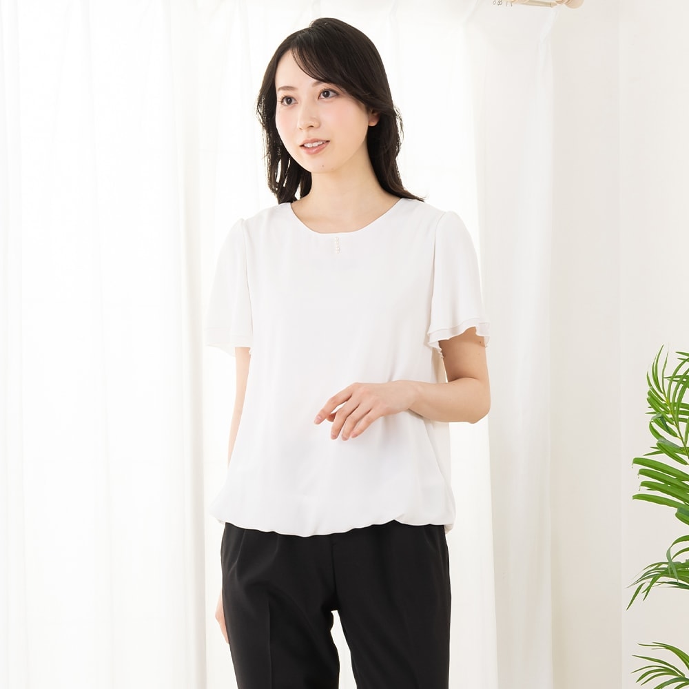 美品❣️ ADORE ピンタックブラウス 2022 黒 38 ウォッシャブル ADORE｜アドーアのシャツ/ブラウス（長袖）通販 - ZOZOTOWN