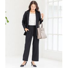 アッドルージュ(Addrouge)の【洗える / UVカット / ストレッチ シワになりにくい】 セットアップ  ワイドパンツ　S～4L