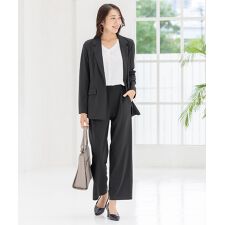 アッドルージュ(Addrouge)の【洗える / UVカット / ストレッチ シワになりにくい】 セットアップ  ワイドパンツ　S～4L