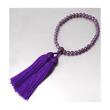 数珠 女性用 切子数珠 略式数珠 ガラス玉 レディース