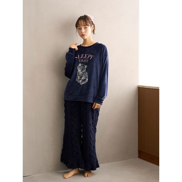 WEB限定】【セット商品】【Warm Satin】トワルドジュイシャツ＆トワルドジュイロングパンツ | スナイデルホーム(SNIDEL HOME) |  マルイウェブチャネル