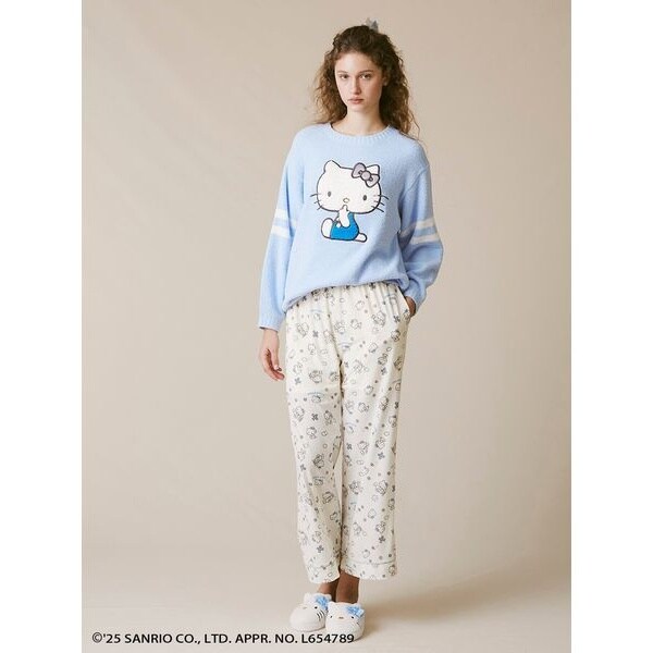 HELLO KITTY】総柄ロングパンツ | スナイデルホーム(SNIDEL HOME